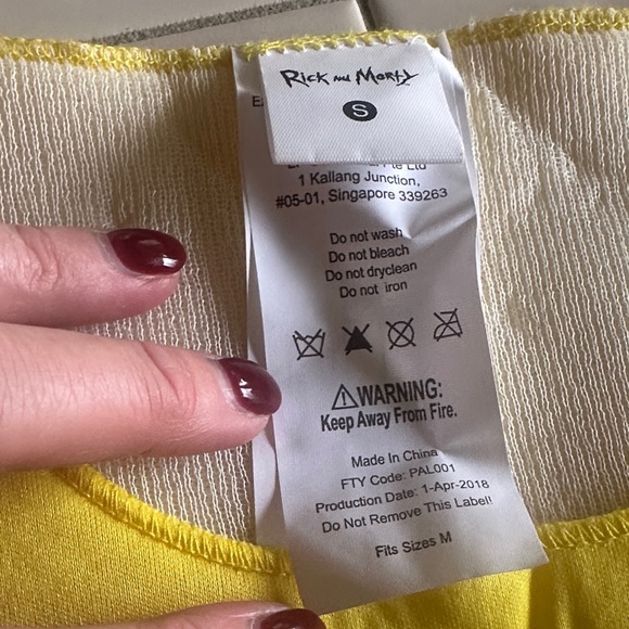 Ricky and Morty Halloween Costume. Morty. - Picture 3 of 3